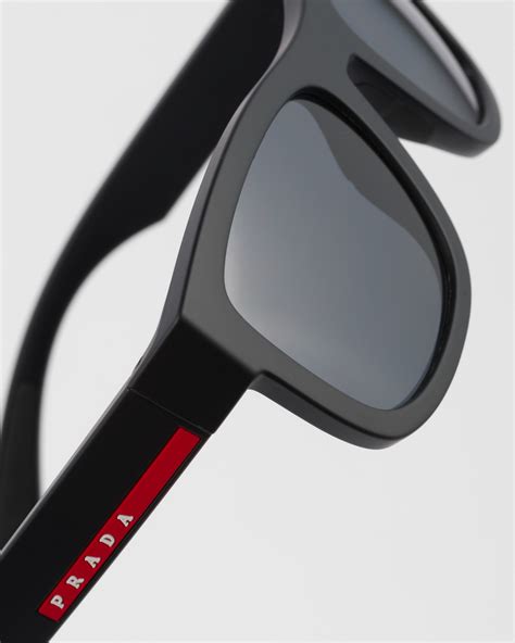 prada sport linea rossa ps50ns sunglasses|Lens: Black Prada Linea Rossa Active Sunglasses .